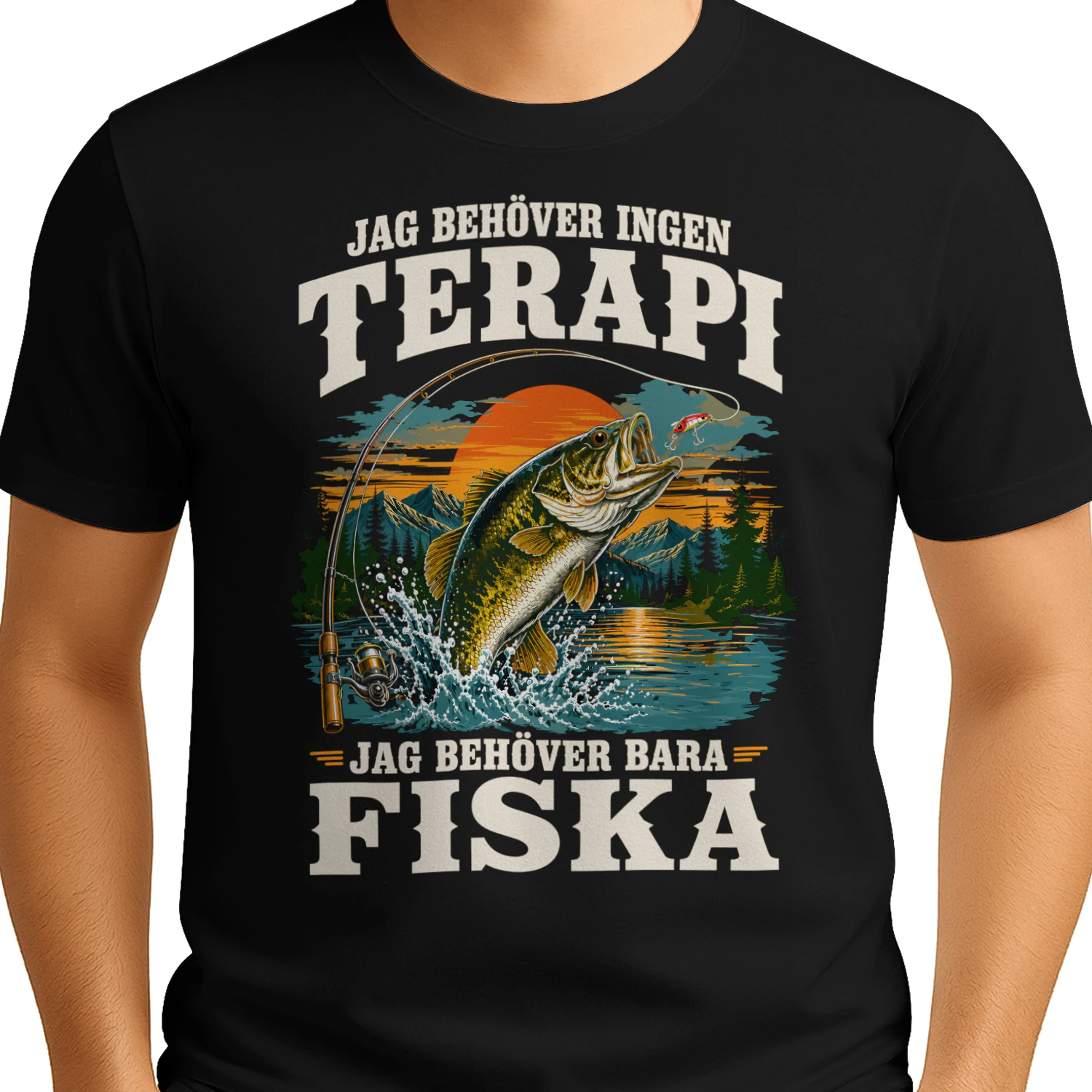 Jag behöver ingen terapi – jag behöver bara fiska