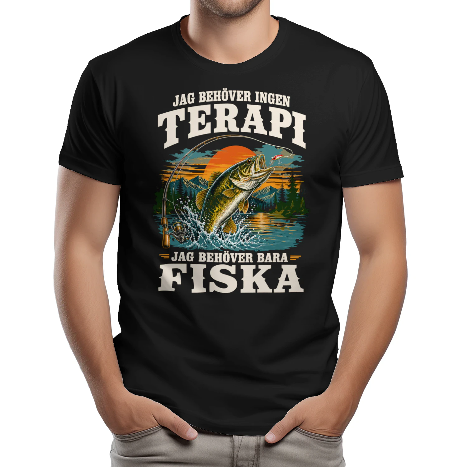 Jag behöver ingen terapi – jag behöver bara fiska