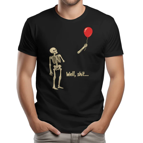 Well Shit Skeleton Balloon