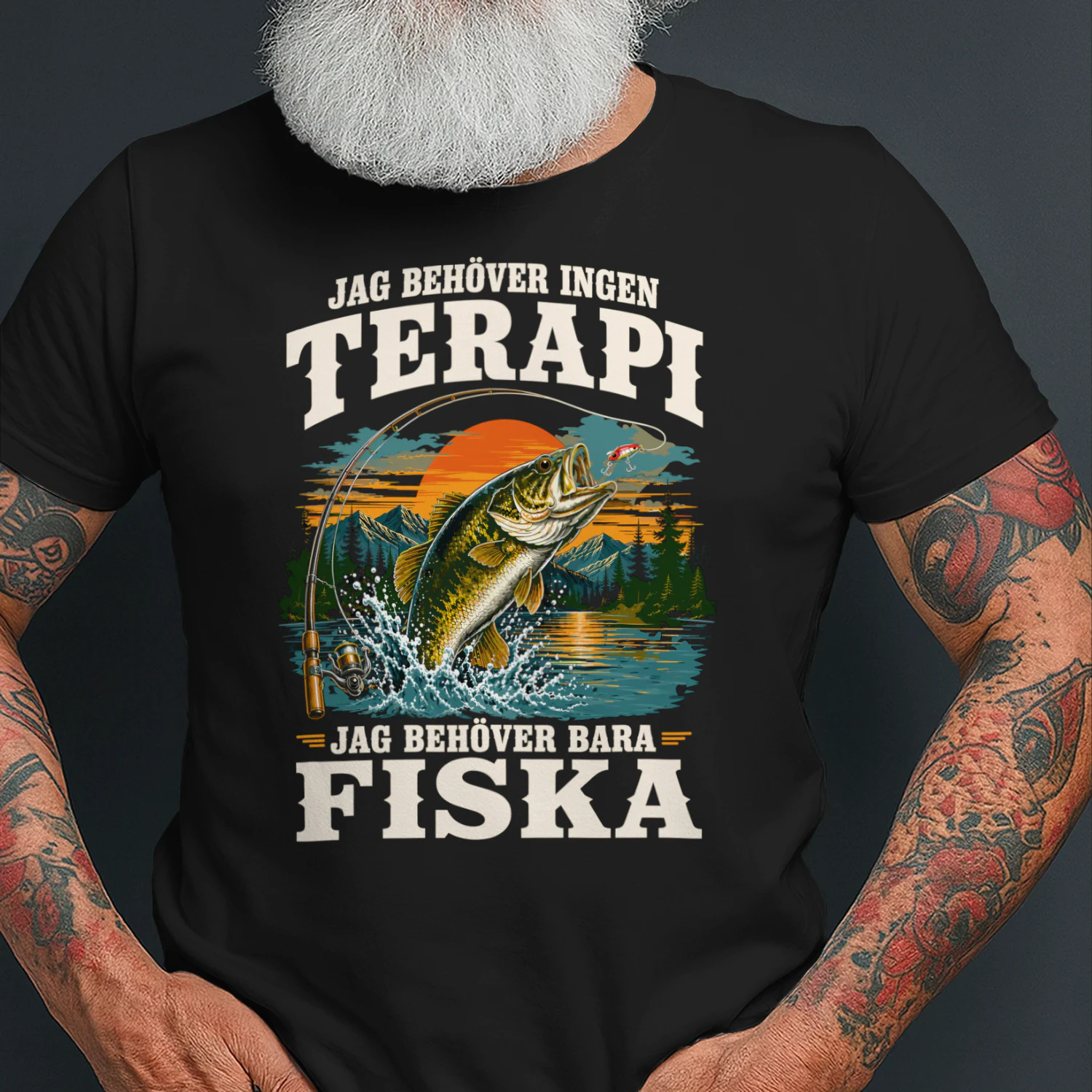 Jag behöver ingen terapi – jag behöver bara fiska