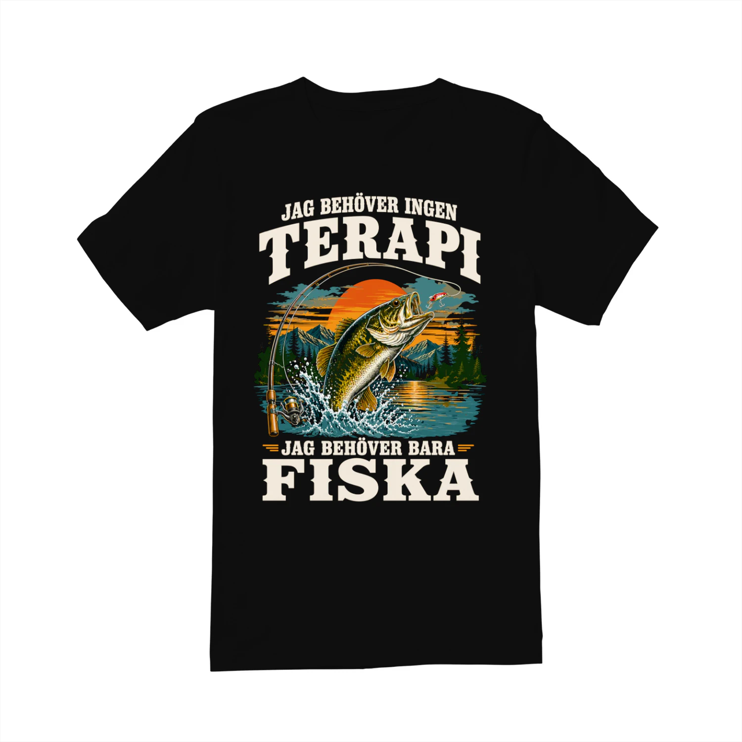 Jag behöver ingen terapi – jag behöver bara fiska