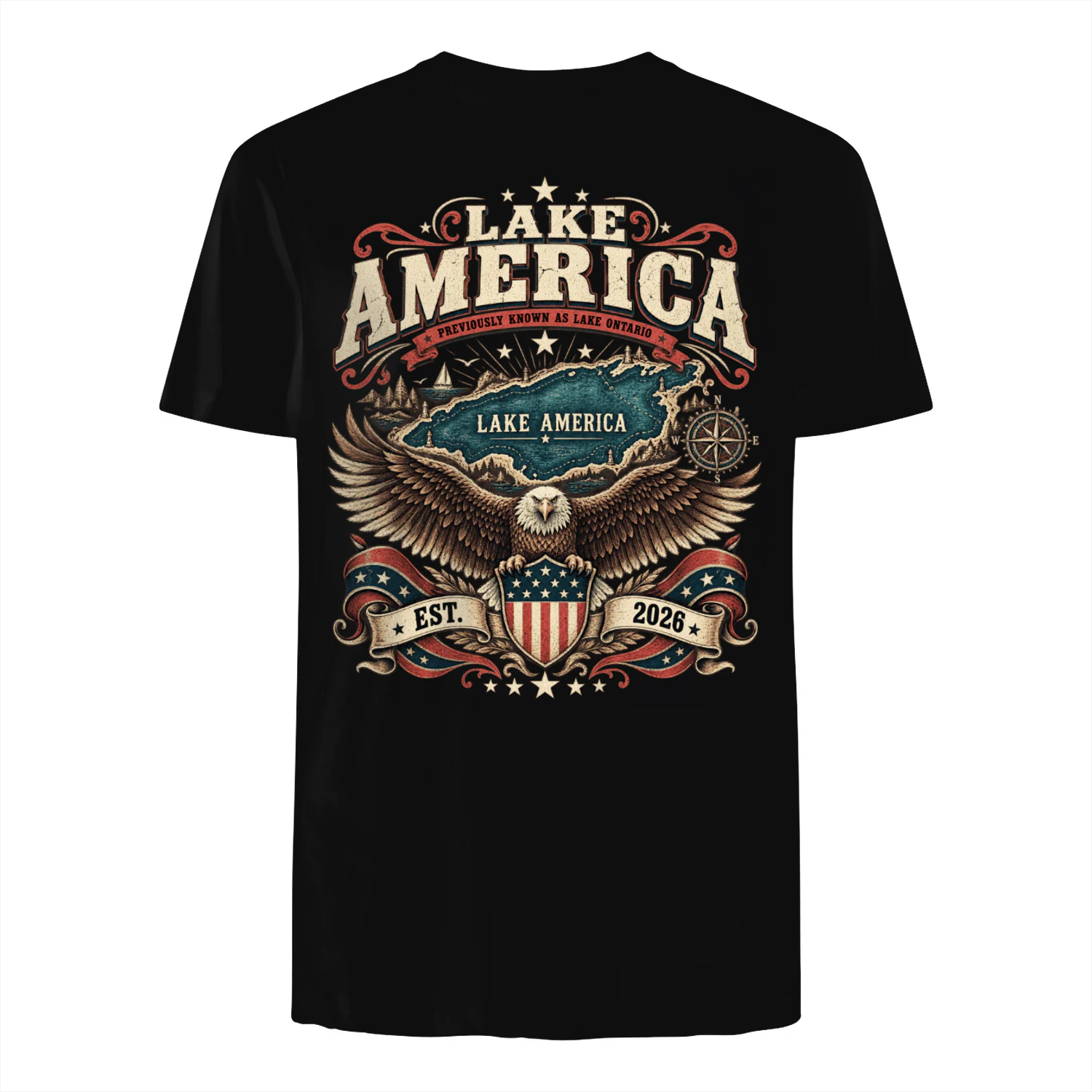 Lake America Patriotic Eagle – Est. 2026