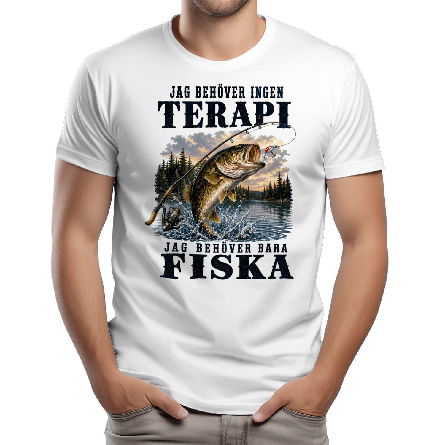 Jag behöver ingen terapi – jag behöver bara fiska