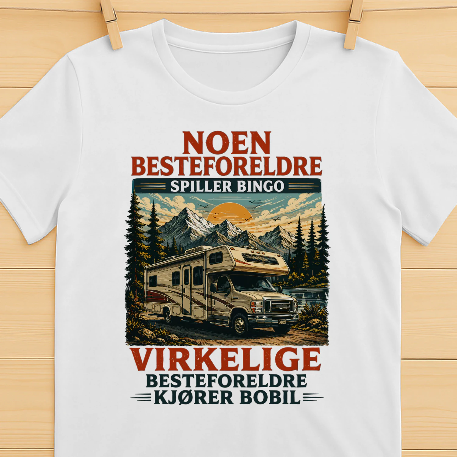 Noen Besteforeldre Spiller Bingo
