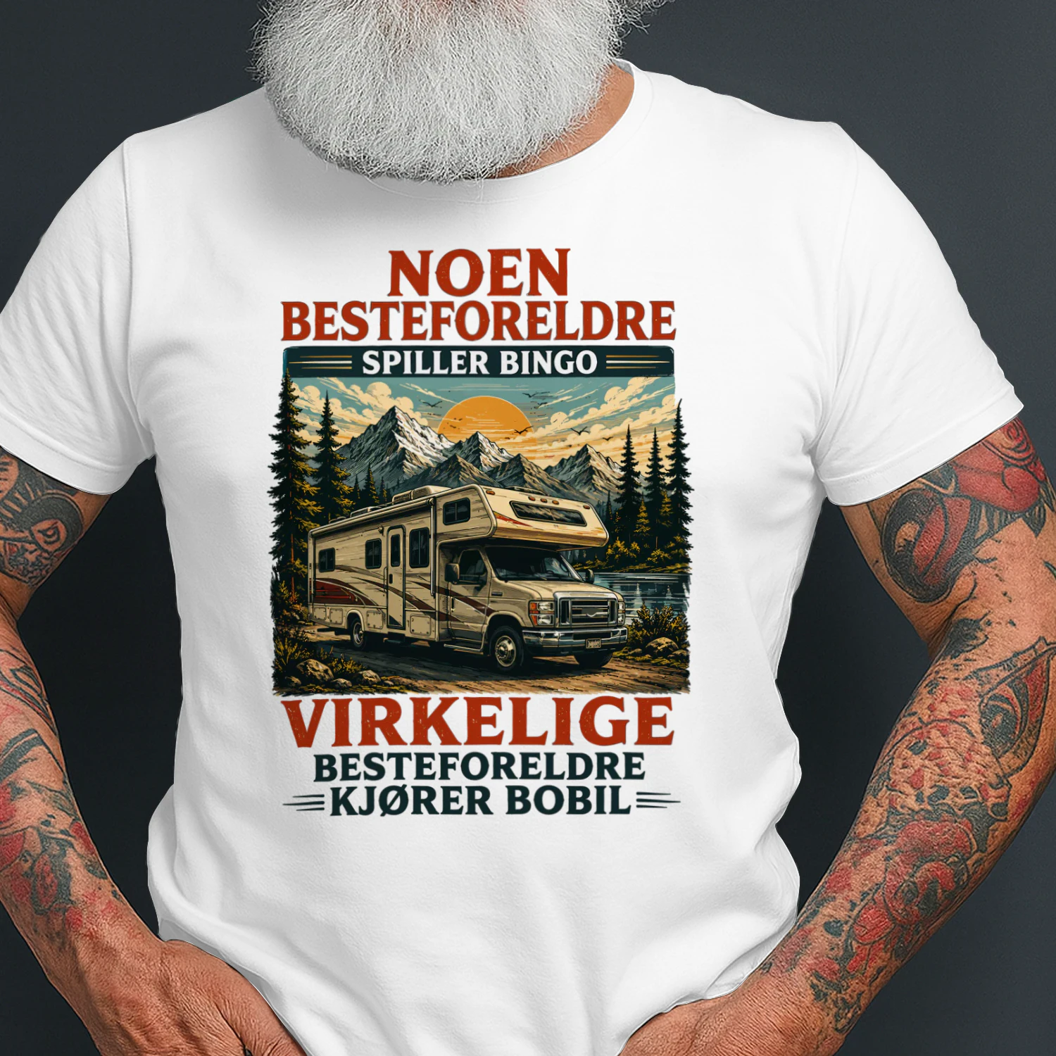 Noen Besteforeldre Spiller Bingo