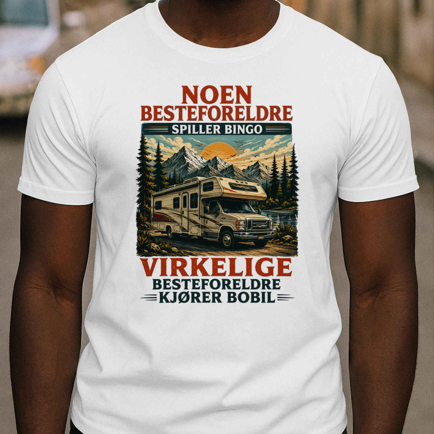 Noen Besteforeldre Spiller Bingo