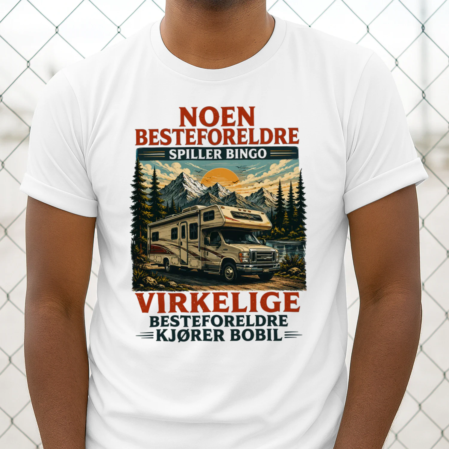 Noen Besteforeldre Spiller Bingo