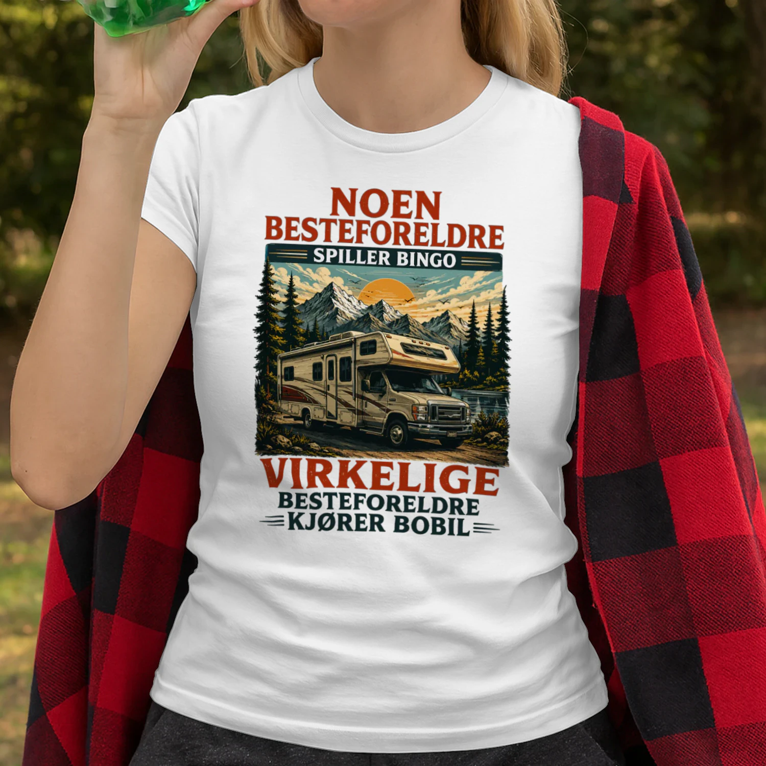 Noen Besteforeldre Spiller Bingo