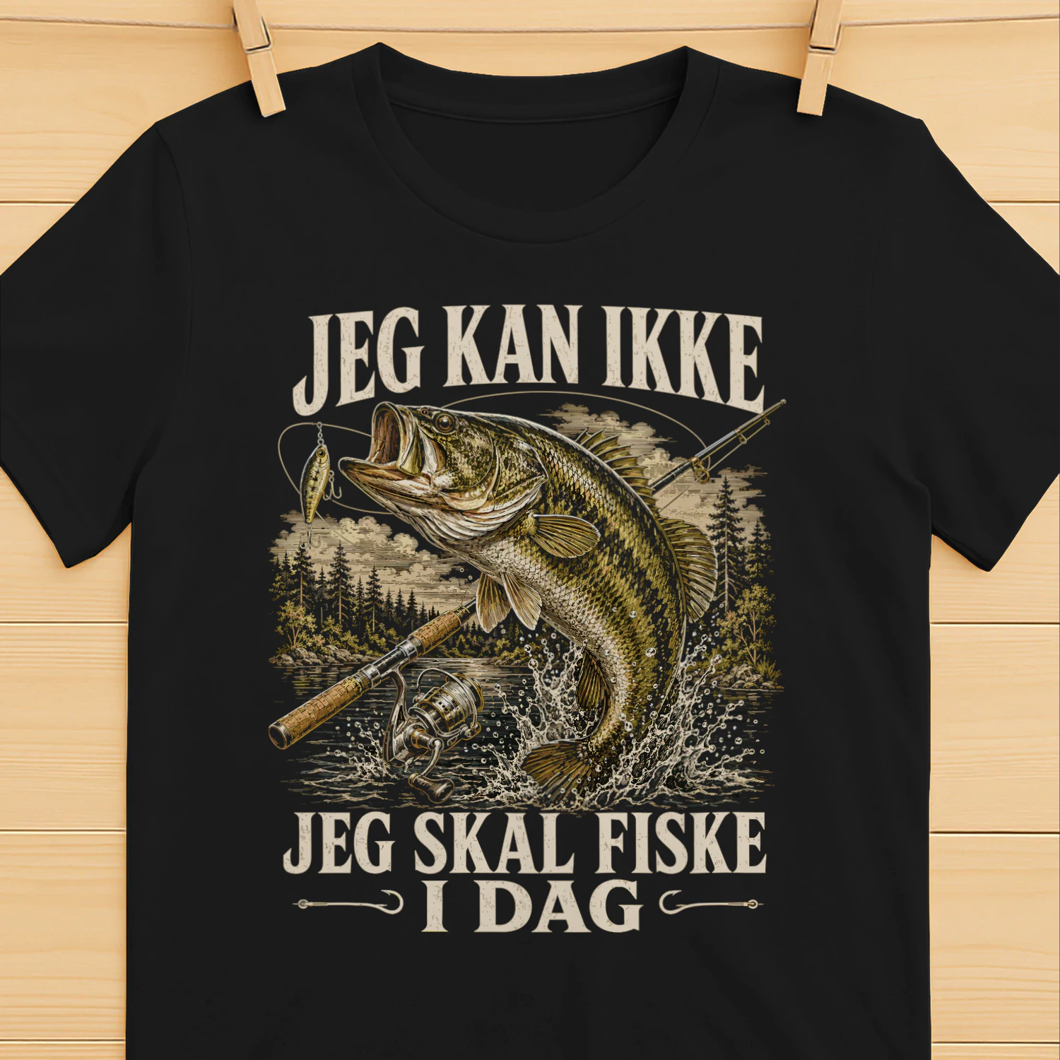 Jeg Kan Ikke, Jeg Skal Fiske I Dag