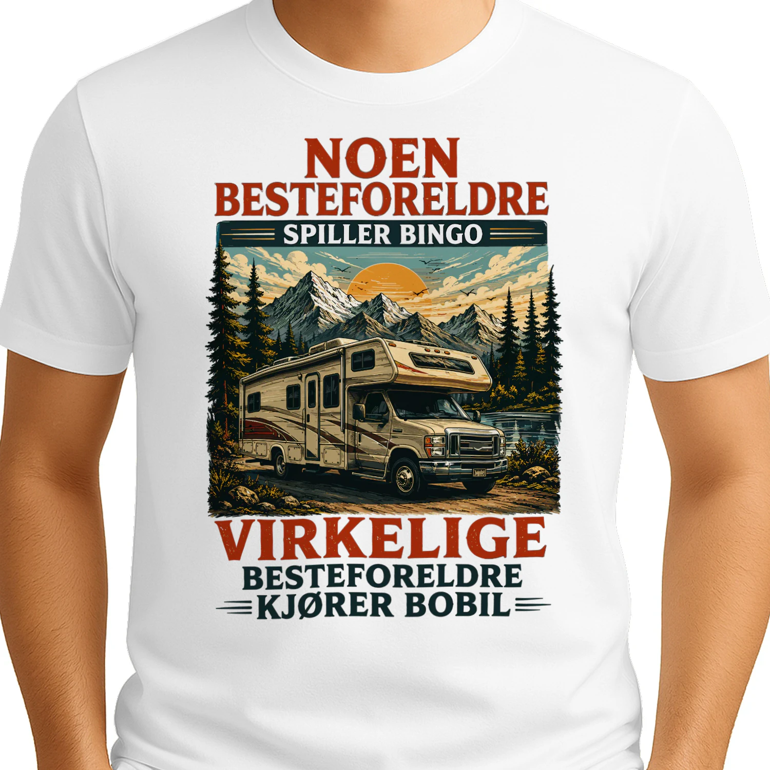 Noen Besteforeldre Spiller Bingo