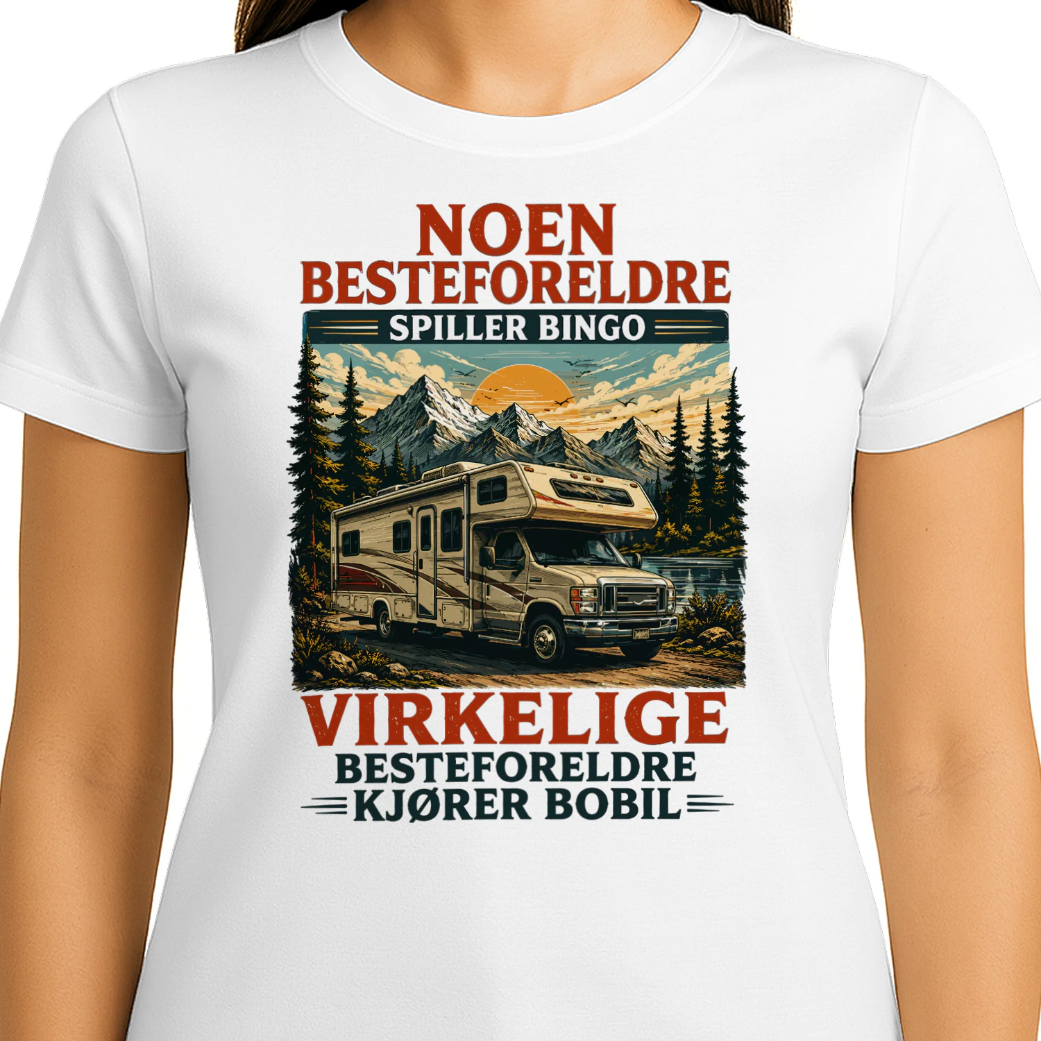 Noen Besteforeldre Spiller Bingo
