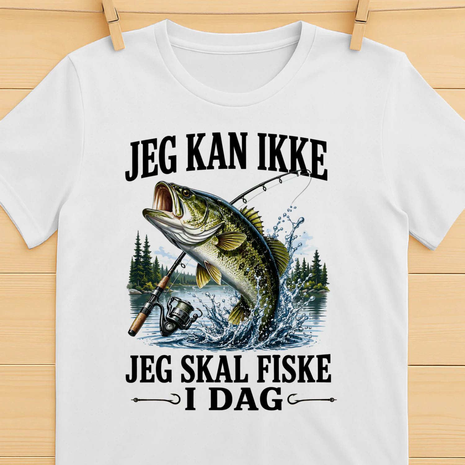 Jeg Kan Ikke, Jeg Skal Fiske I Dag