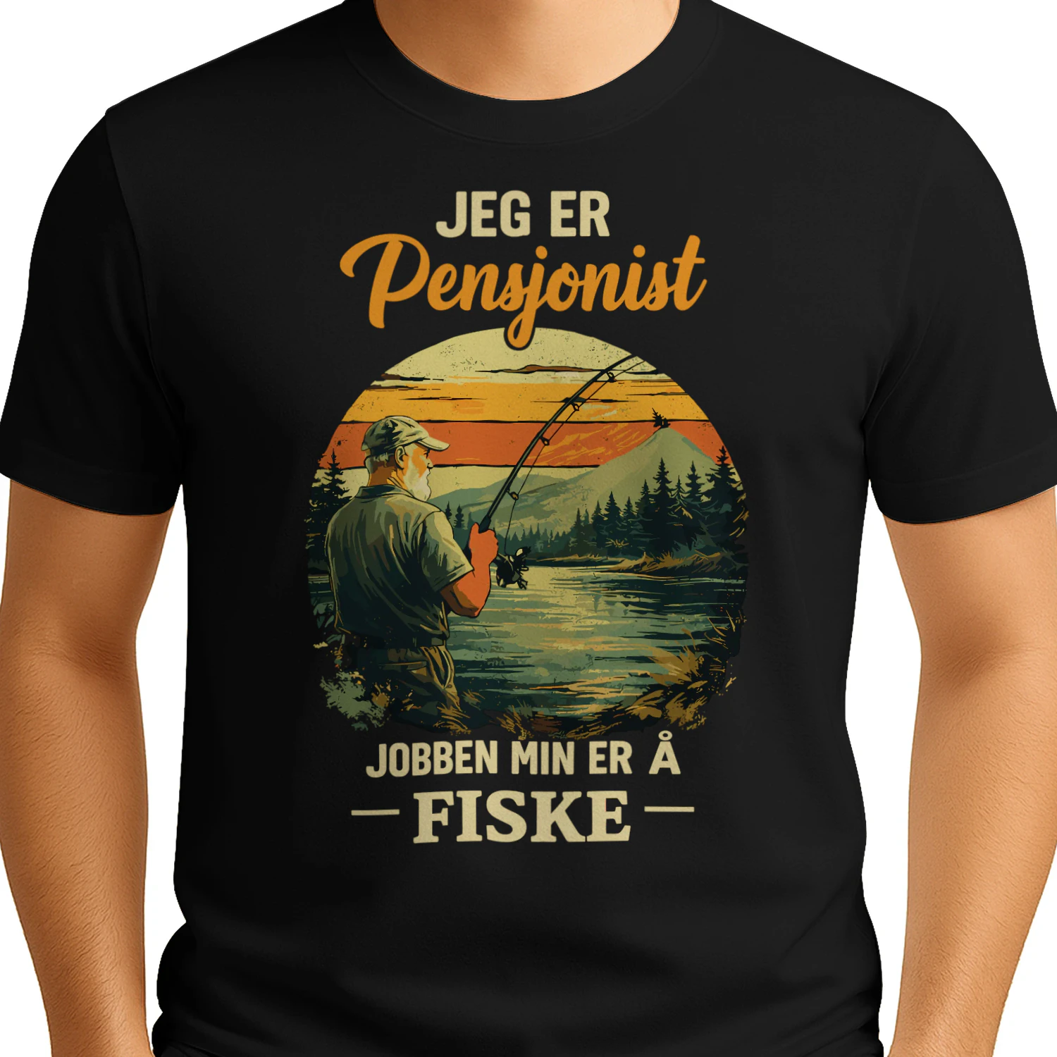 Pensjonist – Jobben min er å fiske