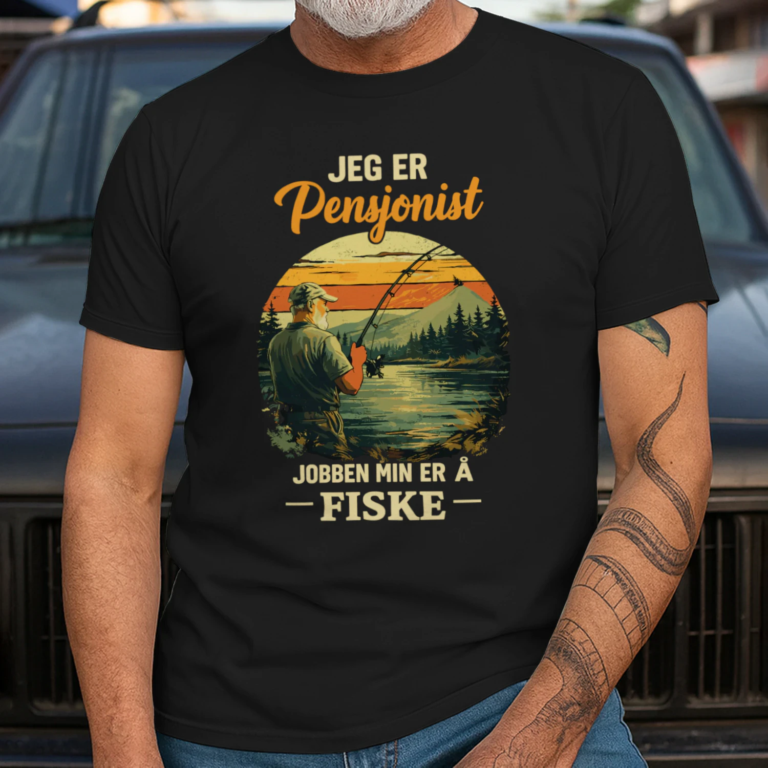 Pensjonist – Jobben min er å fiske