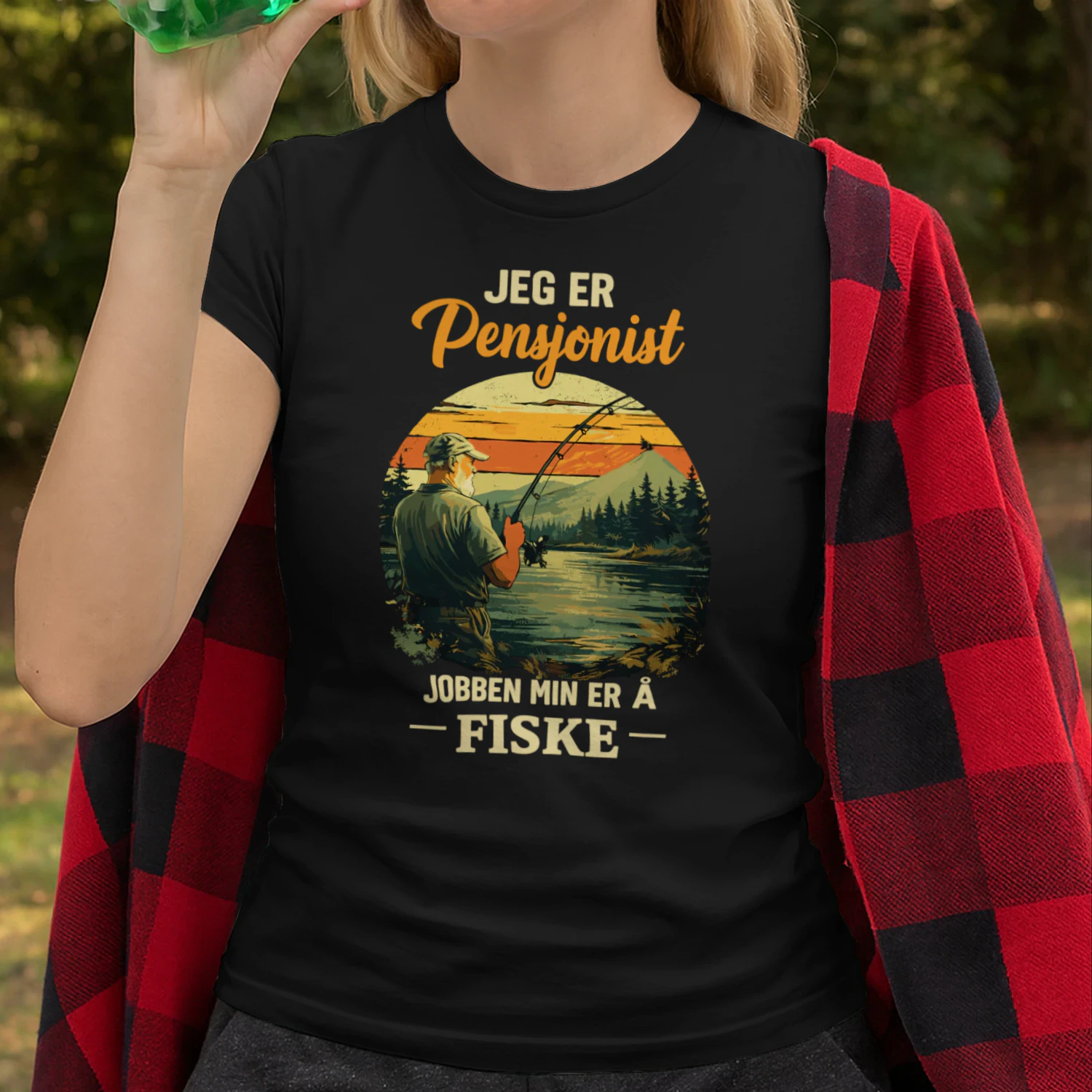 Pensjonist – Jobben min er å fiske