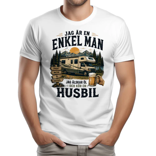Jag Är En Enkel Man Husbil Öl Camping