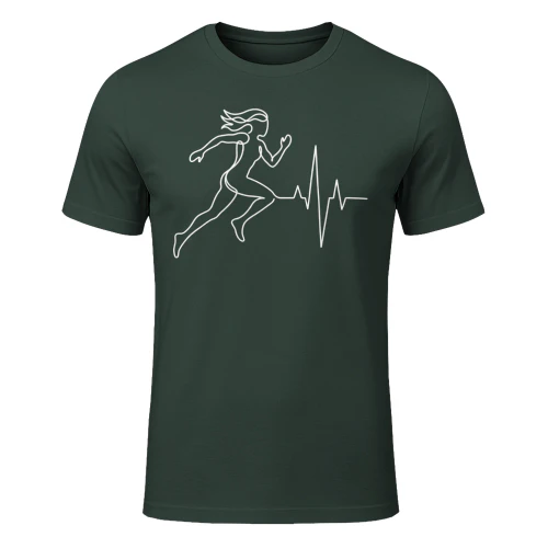 Running Woman Heartbeat