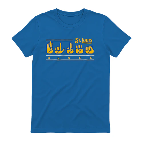 St. Louis Blues ASL Awareness Night 2026 Limited Edition Shirt