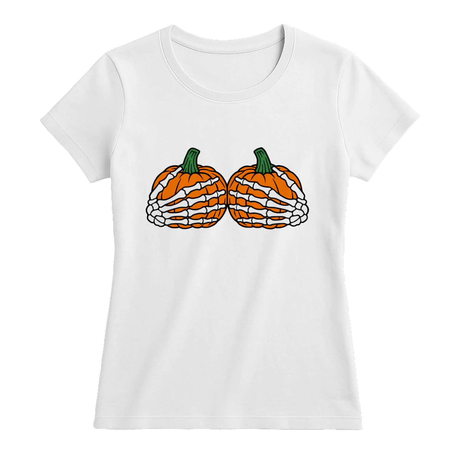 Halloween breast t-shirt