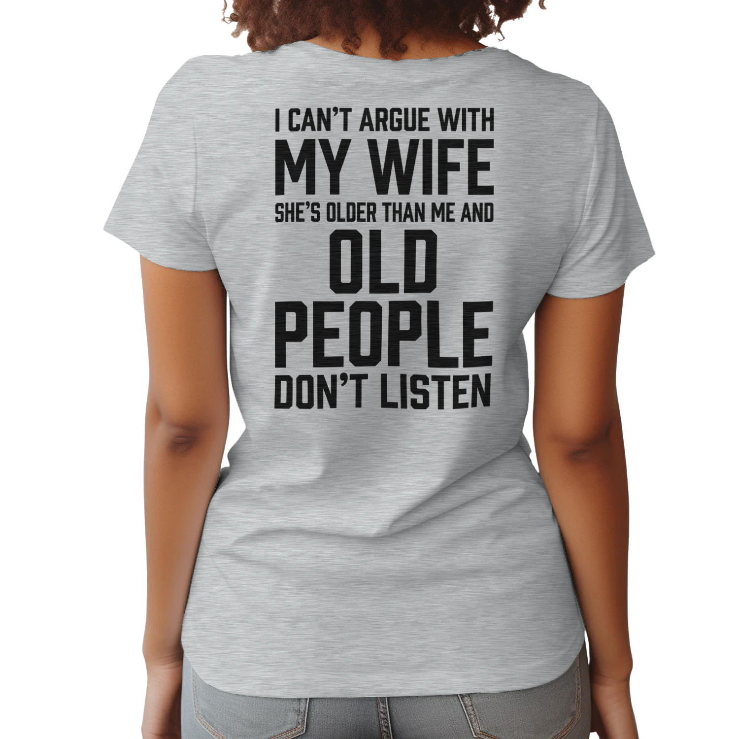I CAN'T ARGUE WITH MY WIFE