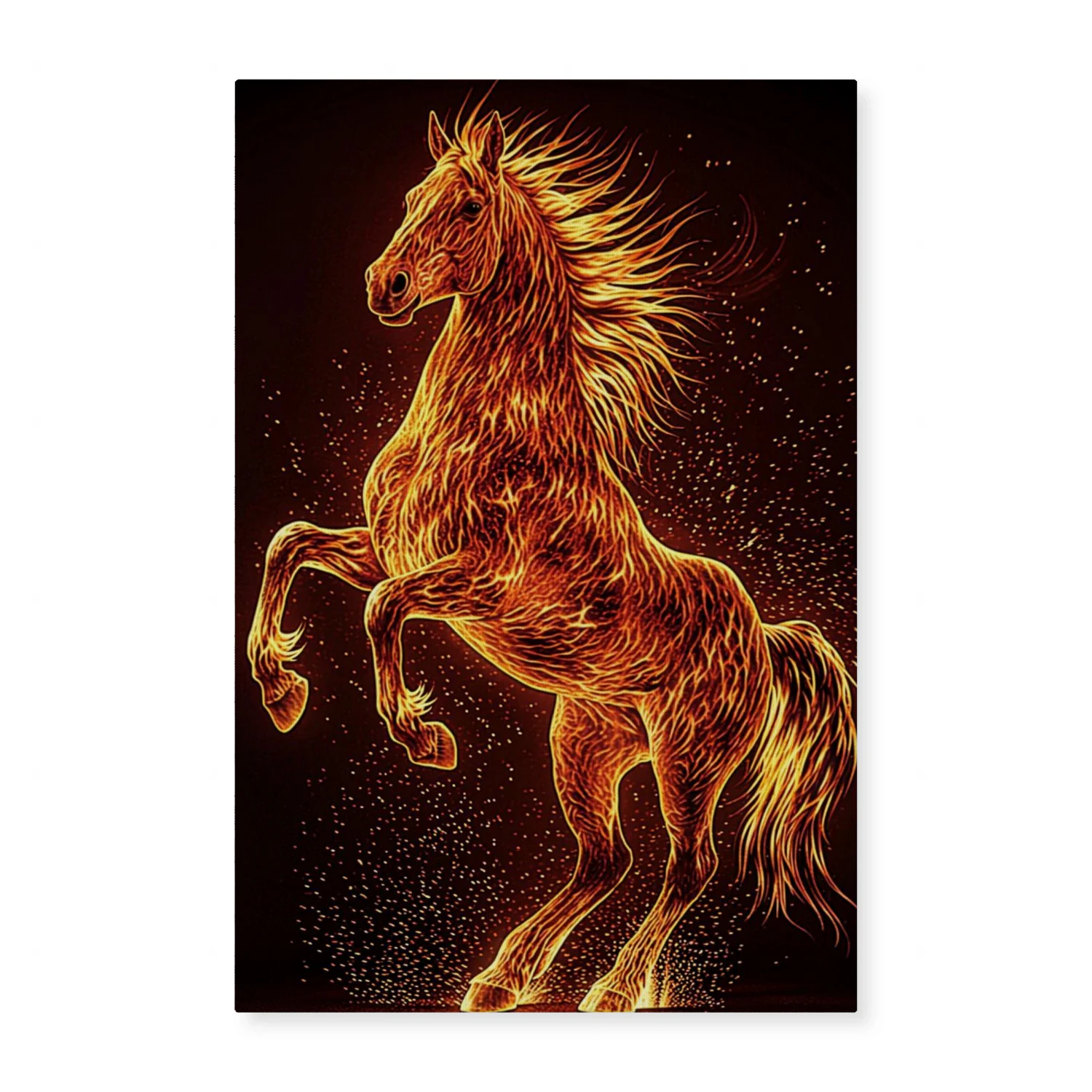 Fiery Phoenix Horse