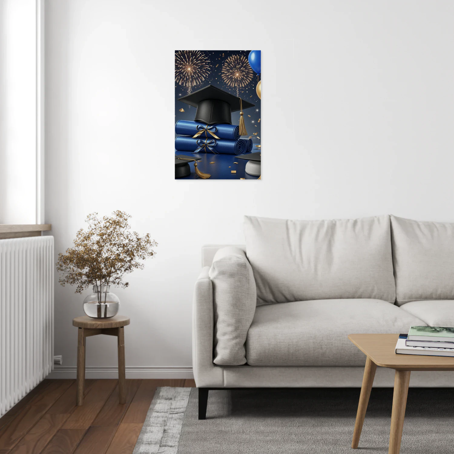 Graduation Celebration TV Frame Art