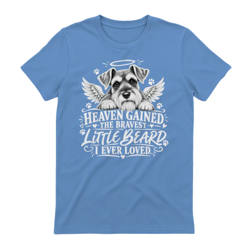 Heaven Gained The Bravest Schnauzer