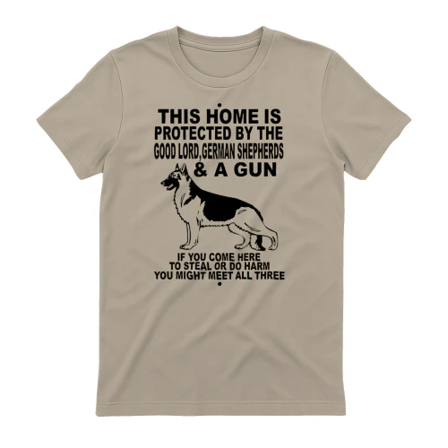 This Home Is Protected By German Shepherd 