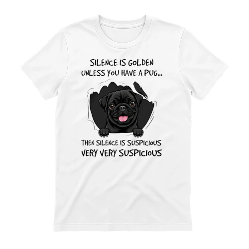 Very Very Suspicious Pug