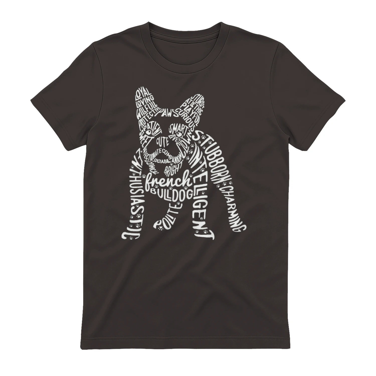 French Bulldog Typography