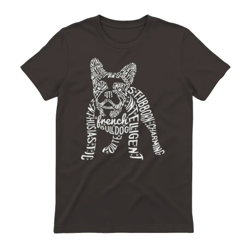French Bulldog Typography