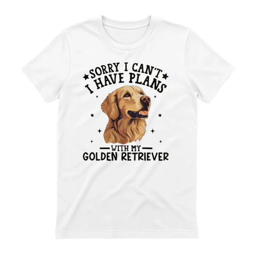 Sorry I Can't Golden Retriever 