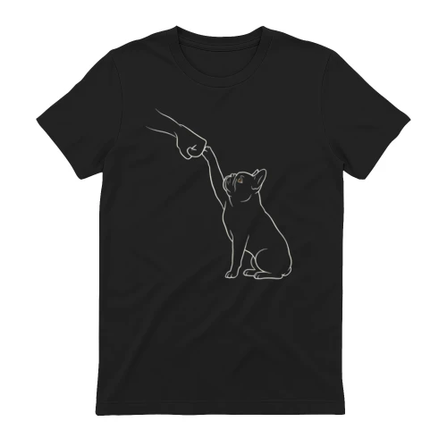 Fist Bump French Bulldog 