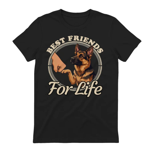 Best Friends For Life German Shepherd 