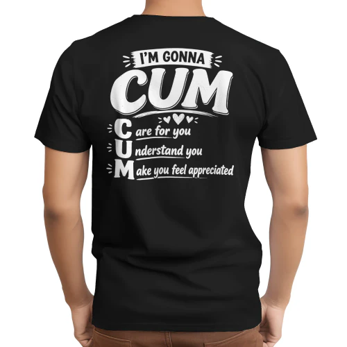 I'm Gonna Cum Acronym Joke - Light Text