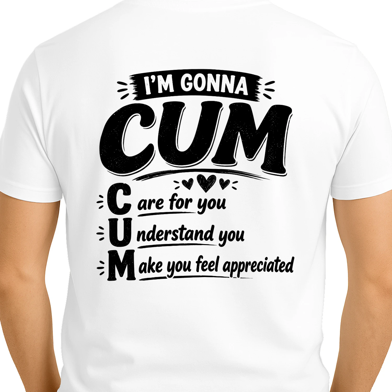 I'm Gonna Cum Funny Adult Acronym Wordplay Design