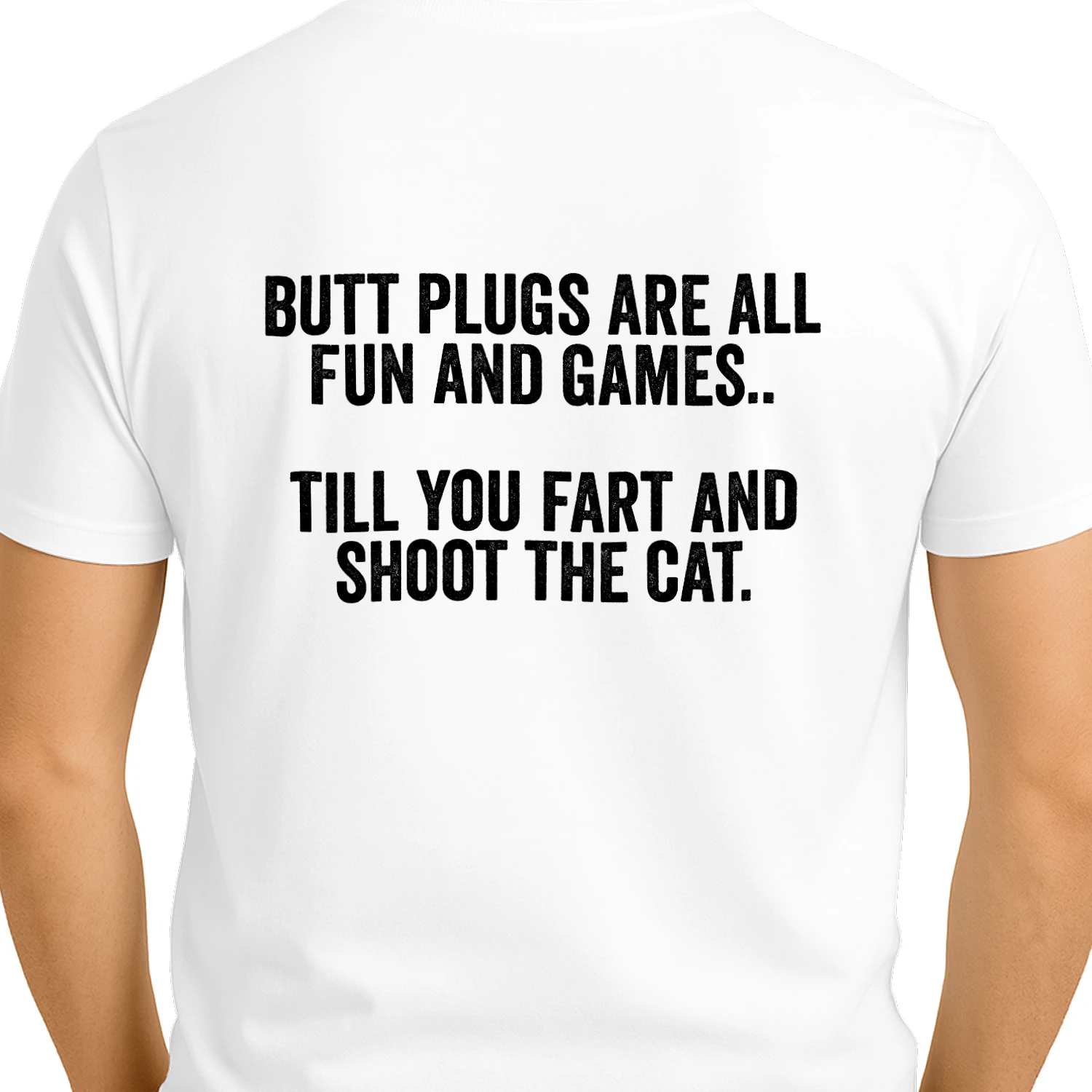 Butt Plugs Are All Fun and Games Funny Adult Joke Design