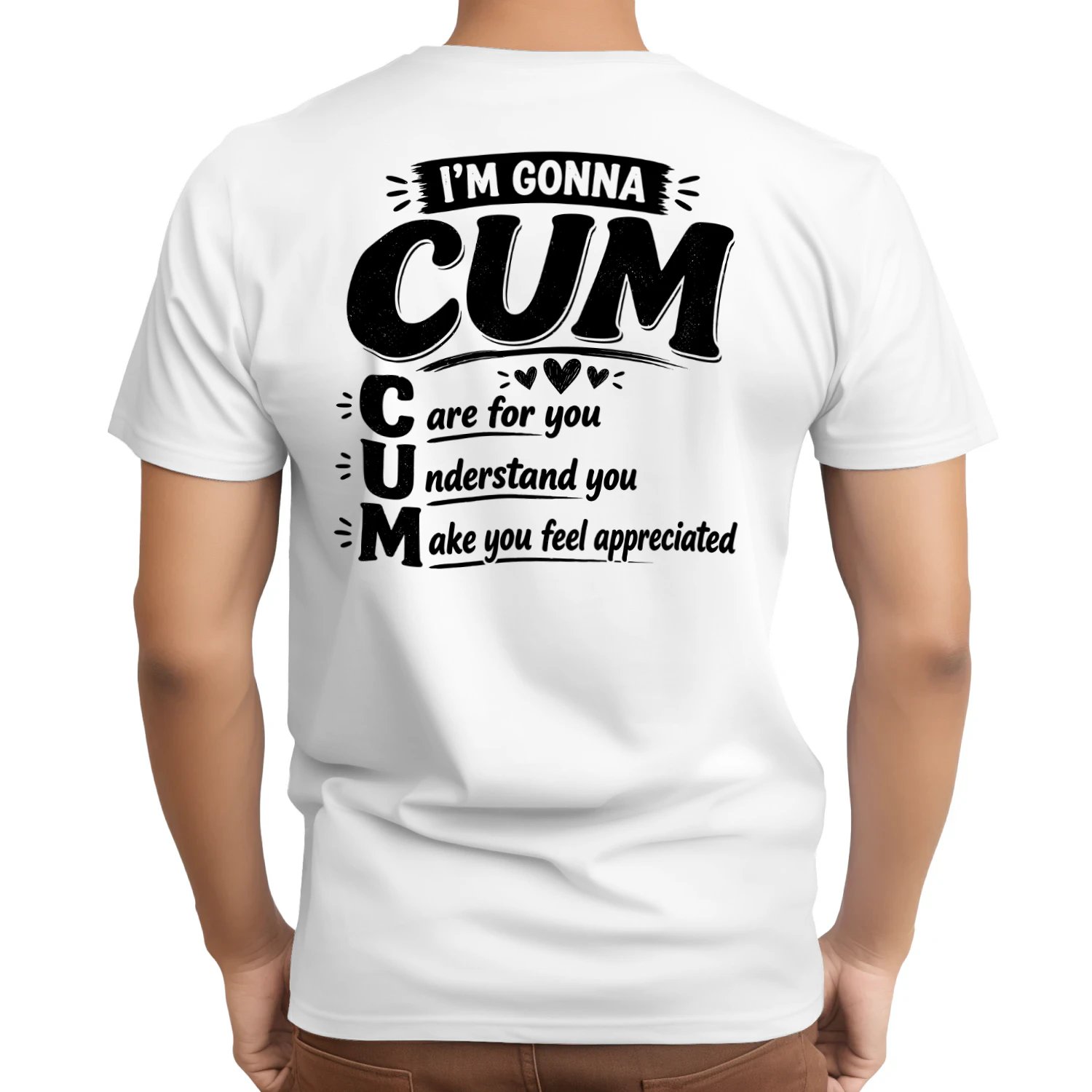 I'm Gonna Cum Funny Adult Acronym Wordplay Design