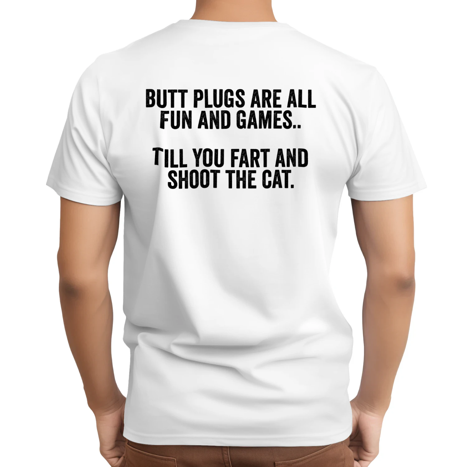 Butt Plugs Are All Fun and Games Funny Adult Joke Design