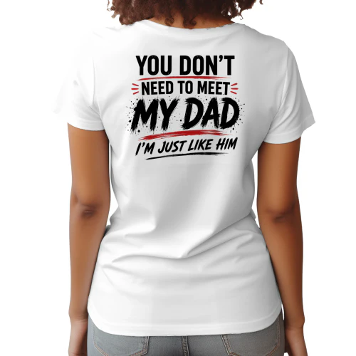 You Don't Need to Meet My Dad - Dark Text