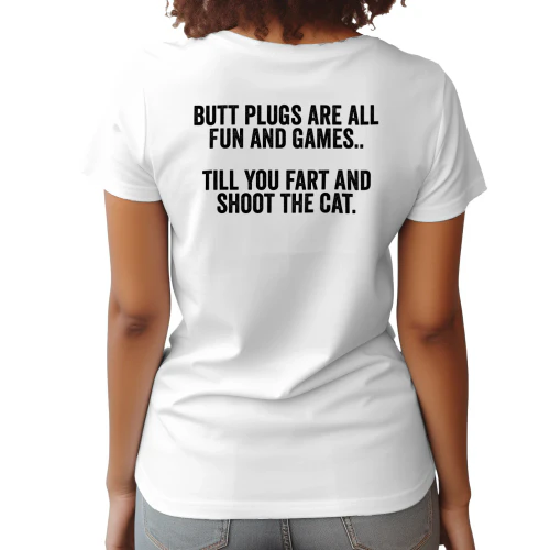Butt Plugs Fun and Games - Dark Text