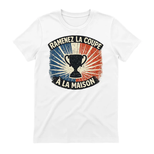 Ramenez la Coupe à la Maison – Design Rétro avec Trophée 