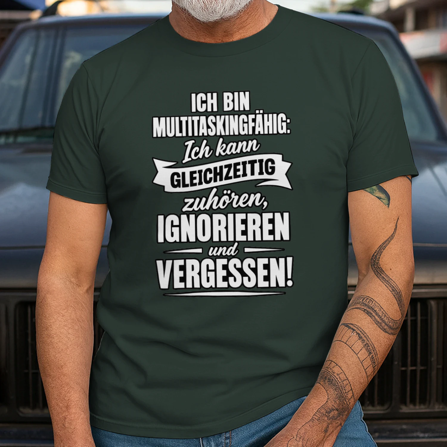 Ich Bin Multitaskingfähig – Unisex T-shirt