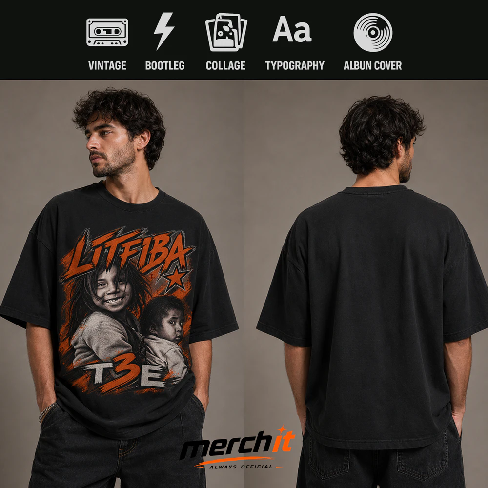Maglietta Litfiba 3- Vintage Rock T-Shirt – Italian Alternative Music