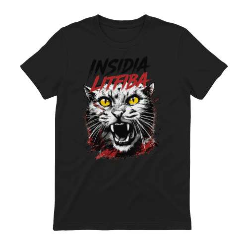 Litfiba – Insidia – Wild Cat Vintage Artwork – T-Shirt