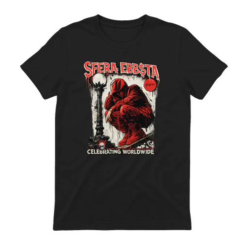 Sfera Ebbasta – Celebrating Worldwide – Vintage Streetwear – T-Shirt