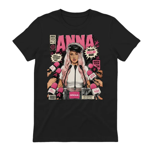 Anna – Million Dollar Babe – Vintage Comic Cover – T-Shirt