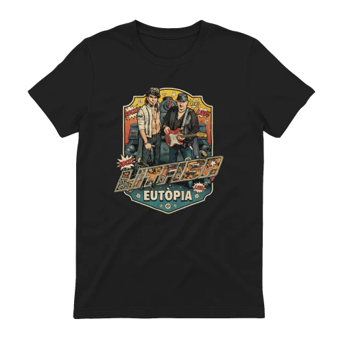Litfiba - Eutòpia - Comic Rock - T-Shirt