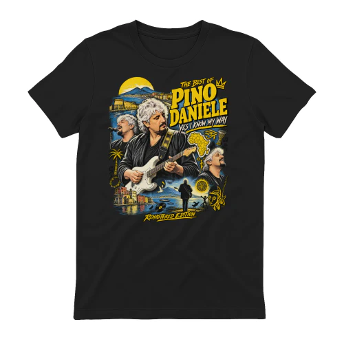 Pino Daniele - The Best Of Yes I Know My Way - Vintage - T-Shirt