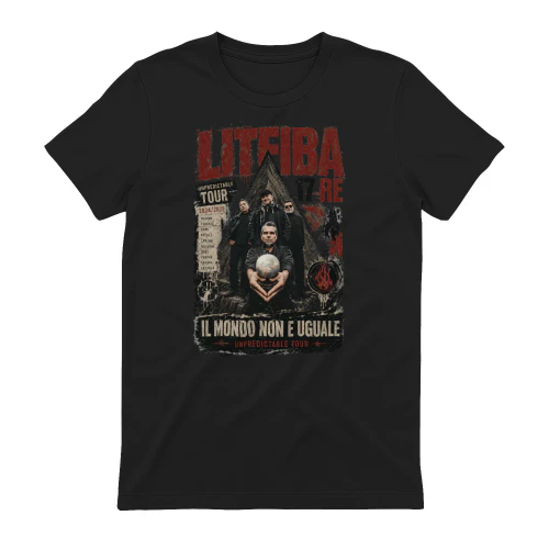 Litfiba – 17 Re – Unpredictable Tour Vintage Bootleg – T-Shirt